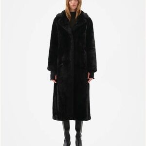 Unreal Fur Midnight Blackbird Faux Fur Coat
